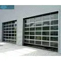 Full View Clear Automatic Clear Glass Garage Door